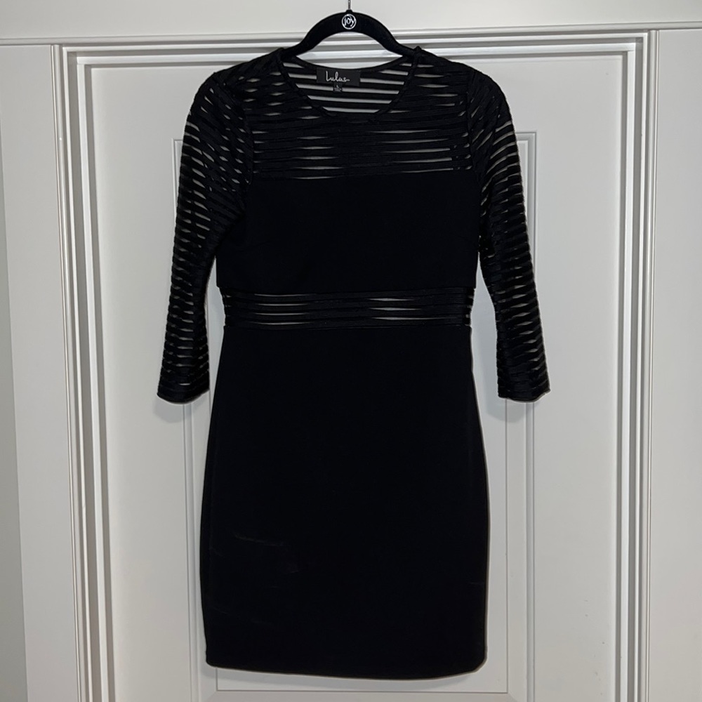 Lulus black dress